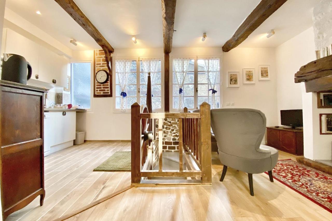 La Terrasse Notre Dame - Karakteristiek huis - 4P - Centre Honfleur Buitenkant foto