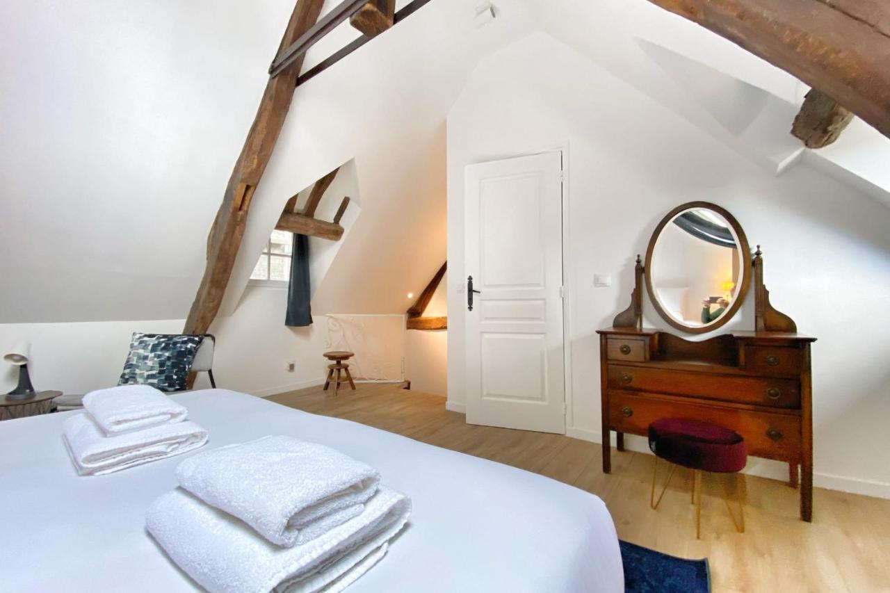 La Terrasse Notre Dame - Karakteristiek huis - 4P - Centre Honfleur Buitenkant foto