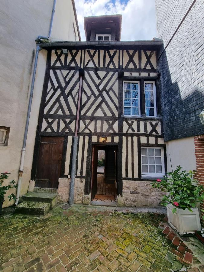 La Terrasse Notre Dame - Karakteristiek huis - 4P - Centre Honfleur Buitenkant foto